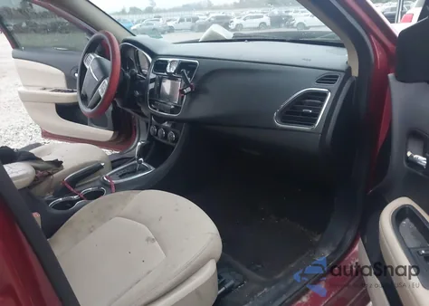 2012 Chrysler 200 Touring from USA, damaged, VIN 1C3CCBBB6CN267735